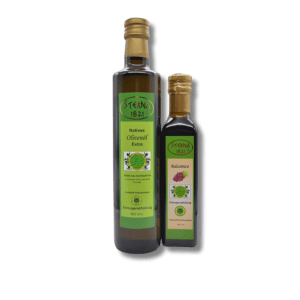 Die Kombi 2 Sterna 1821 - besteht aus 500 ml Nativen Olivenöl Extra und 250 ml Balsamico Sterna - Kombination zum Sparen