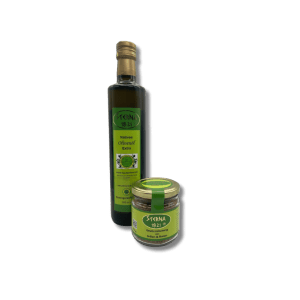 Die Kombi 4 Sterna 1821 - besteht aus 500 ml Nativen Olivenöl Extra & der Gewürzmischung 120g Sterna - Kombination zum Sparen