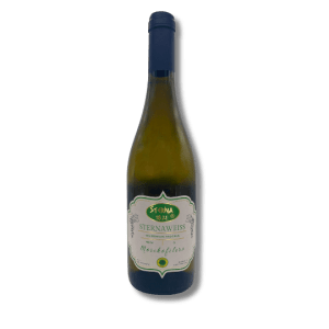 Sternaweisswein 01-Moschofilero, echter griechischer Weisswein, zarter & fruchtiger Geschmack mit einer aromatischen Nuance, strahlende goldgrüne Struktur, trocken, aus dem geschützen Anbaugebiet Peloponnes.
